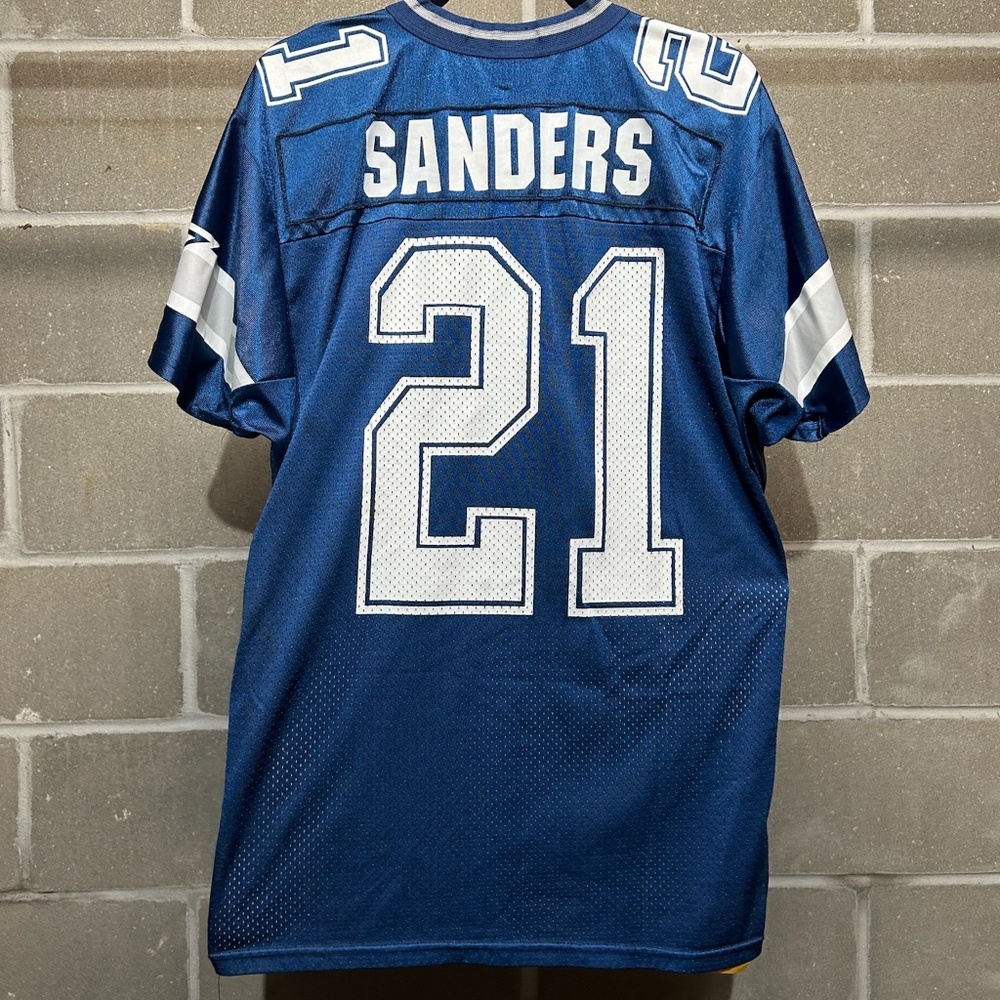 Vintage Deion Sanders Cowboys Jersey